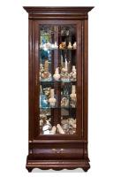 Шкаф Оскар с витриной ММ-210-01У/01 (угловой)