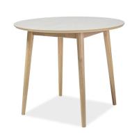 NELSONDM90 Стол круглый SIGNAL NELSON, дуб медовый, 90X90 фото NELSONDM90 Стол круглый SIGNAL NELSON, дуб медовый, 90X90. Фото №1