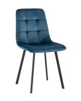 Стул Chilly велюр сине-зеленый фото Стул Chilly велюр сине-зеленый. Фото №1