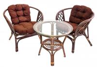 Комплект Багама дуэт с коричневыми подушками. Фото №1