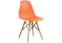 Стул деревянный Eames PC-015 orange. Фото №1