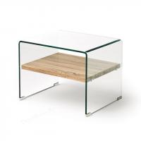 Журнальный стол DUPEN M-130 Прозрачный фото Журнальный стол DUPEN M-130 Прозрачный. Фото №1