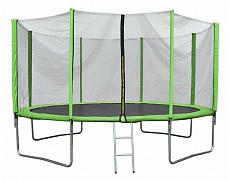 Батут AL-out360 3600 мм, зеленый, серый. Фото №2