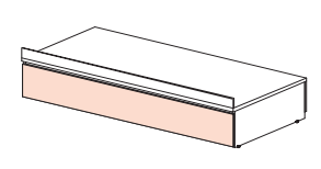 Тахта вкладыш с дополнительным спальным местом Силуэт. Фото