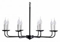 Подвесная люстра Arte Lamp Graff A1857LM-8BK. Фото №1