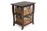 Тумба Secret De Maison Bel 2 (Бэль 2) PE-10 с 2-мя корзинами (Коричневый) фото Тумба Secret De Maison Bel 2 (Бэль 2) PE-10 с 2-мя корзинами (Коричневый)