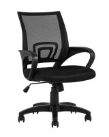 Кресло офисное TopChairs Simple черное фото Кресло офисное TopChairs Simple черное. Фото №1