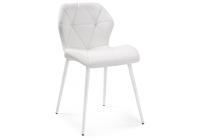 Стул Вальд экокожа белый / белый глянец фото Стул Вальд экокожа белый / белый глянец. Фото №1