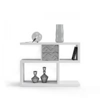 Консоль NORA 3020.4 Blanco/Plata фото Консоль NORA 3020.4 Blanco/Plata