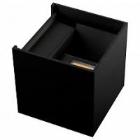 DH012, 2*3W, 450Lm, 4000K, черный, 100*100*100 фото DH012, 2*3W, 450Lm, 4000K, черный, 100*100*100