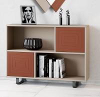 Узкая тумба NORA 3045.2 Almendra/Teja. Фото №1