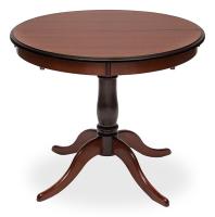 Стол раскладной Siena ( SA-T4EX) дерево гевея/мдф, 90+30х90х75см, MAF Brown