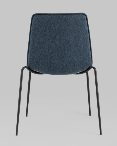 Стул Мелани рогожка синий. Фото №6