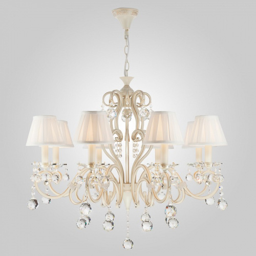 Подвесная люстра Eurosvet Ivin 12075/8 белый Strotskis. Фото №2