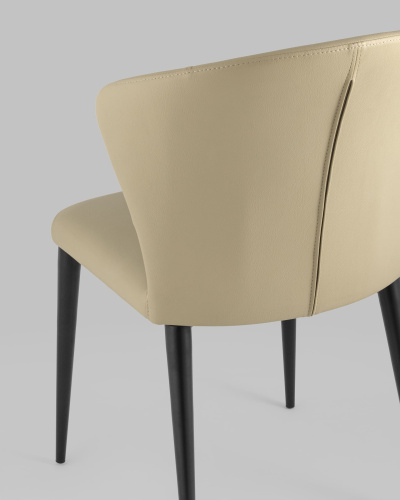 Стул Энигма экокожа бежевый. Фото №8