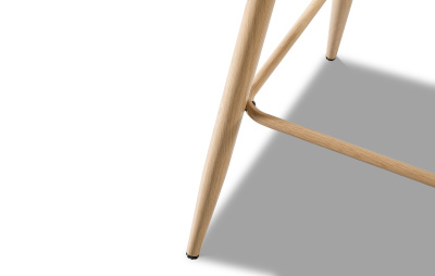 Барный стул 350B бежевый темный/дерево фото Барный стул 350B бежевый темный/дерево. Фото №3