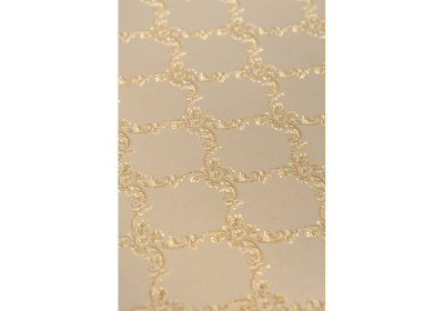 Стул деревянный Флавиан слоновая кость / золото. Фото