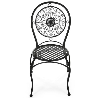 Кованый стул Secret De Maison Gloria черный. Фото