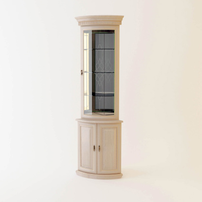 Шкаф для посуды угловой Милан 4 фото Шкаф для посуды угловой Милан 4. Фото