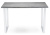 Стол деревянный Лота Лофт 120 25 мм белый матовый / бетон. Фото №2