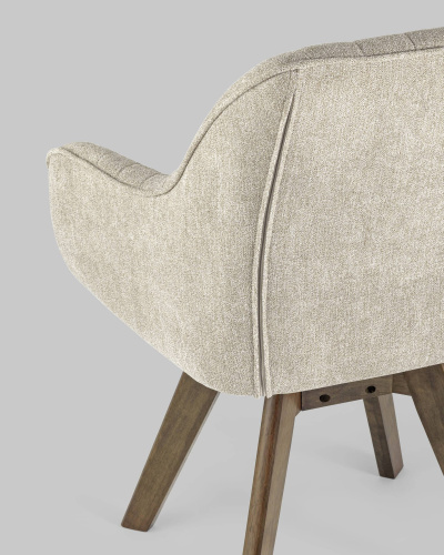 Стул вращающийся MANS латте 2 шт.. Фото №8