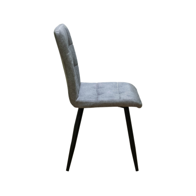 Стул Доби (Каркас (муар черный) тк. коллекции Safari серый 018). Фото