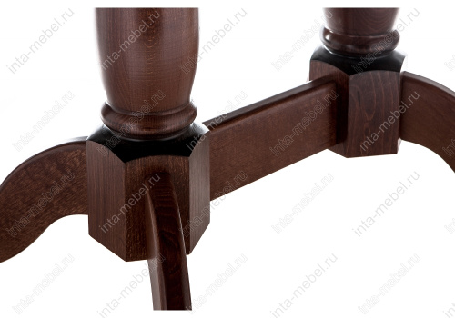 Стол деревянный Кантри 120 орех с коричневой патиной. Фото №8