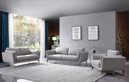 Диван 2-х местный Amsterdam 5176 Серый Никель (NICKEL). Фото №8