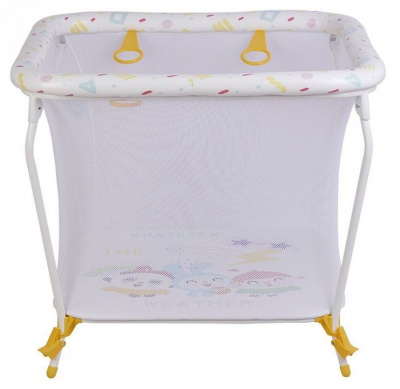 Манеж Polini Kids Малышарики Солнечный день, белый фото Манеж Polini Kids Малышарики Солнечный день, белый. Фото №3