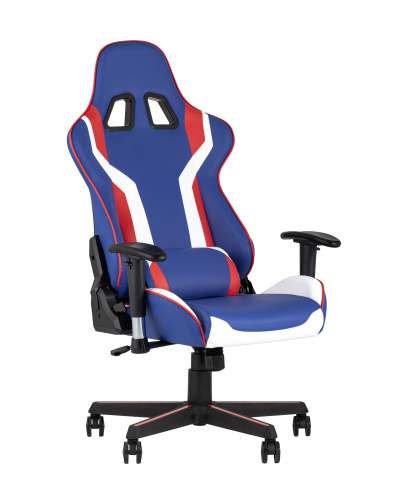 Кресло игровое TopChairs Cherokee синее. Фото №2