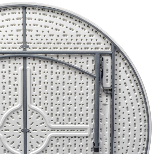 Стол круглый складной пластиковый Кейт 180. Фото №5