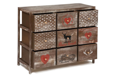 Комод с 9 ящиками Maritime 9 H x 16-007NS. Фото №5