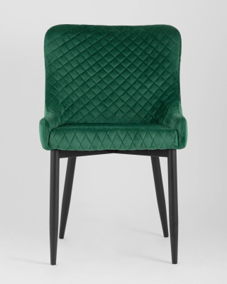 Стул Ститч велюр изумрудный. Фото