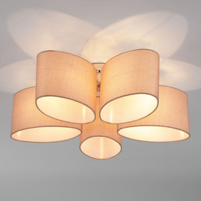 Потолочная люстра Eurosvet Elipse 60083/5 хром. Фото №2