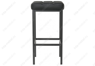 Барный стул Лофт кожзам d6 / черный матовый. Фото