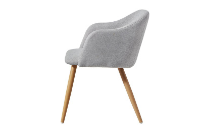 Стул DC-9505 серый/дерево. Фото