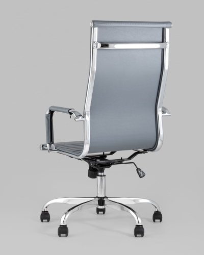 Кресло руководителя TopChairs City серый. Фото №7