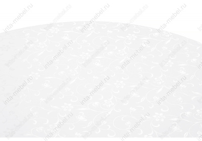 Стол деревянный Адней белый / рисунок. Фото