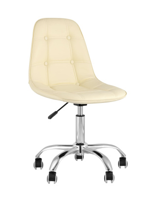 Стул офисный Тейлор экокожа бежевый. Фото
