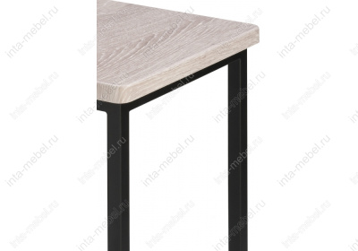 Барный стул Лофт филадельфия грей / черный матовый. Фото