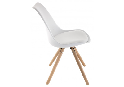 Стул деревянный Bonito белый фото Стул деревянный Bonito белый. Фото №2