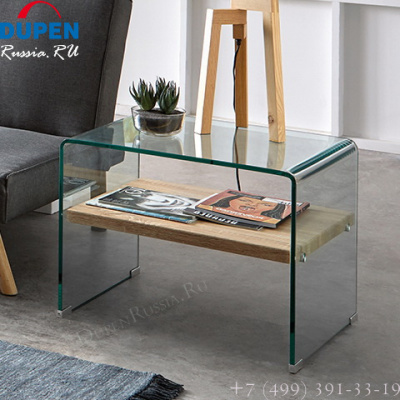 Тумба прикроватная DUPEN М-130 прозрачная. Фото №2