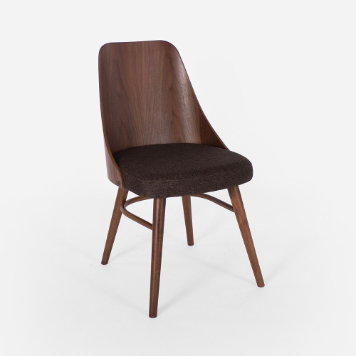 Стул Цюрих коричневый  орех. Фото №1