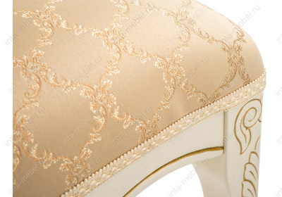 Стул деревянный Лауро патина золото / бежевый тесьма 11 фото Стул деревянный Лауро патина золото / бежевый тесьма 11. Фото №5