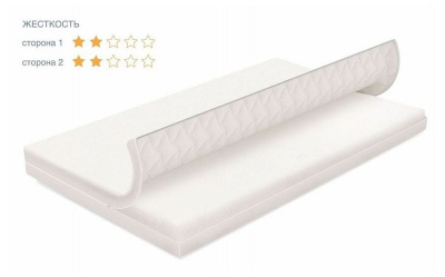 Матрас для новорожденных Polini Kids Волшебные сны 1190x560, белый фото Матрас для новорожденных Polini Kids Волшебные сны 1190x560, белый. Фото №3