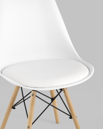 Стул Eames Soft белый. Фото №9