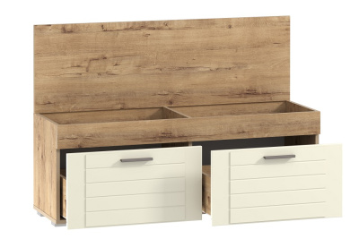 Тумба Livorno НМ 040.72, Софт Панакота, Дуб Бунратти. Фото