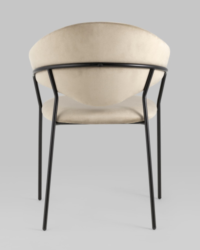 Стул Алексис велюр капучино. Фото №6