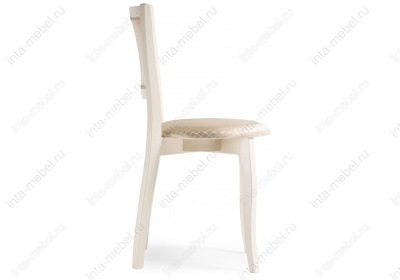 Стул деревянный Валери молочный / ромб. Фото №3