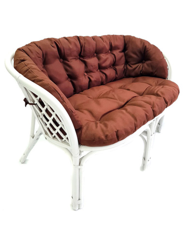 Диван Багама с полной подушкой , цвет: белый. Фото №1